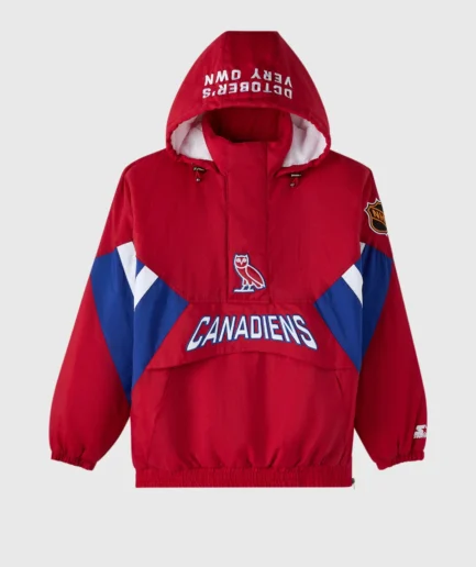 NHL MONTREAL CANADIENS STARTER® BREAKAWAY PULLOVER JACKET