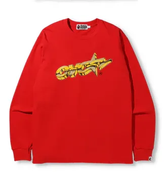 BAPE Long Sleeve OVO T Shirt