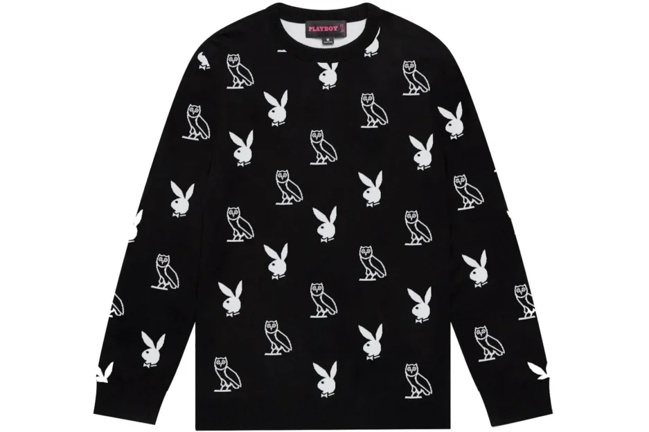 OVO x PLAYBOY Intarsia Sweater