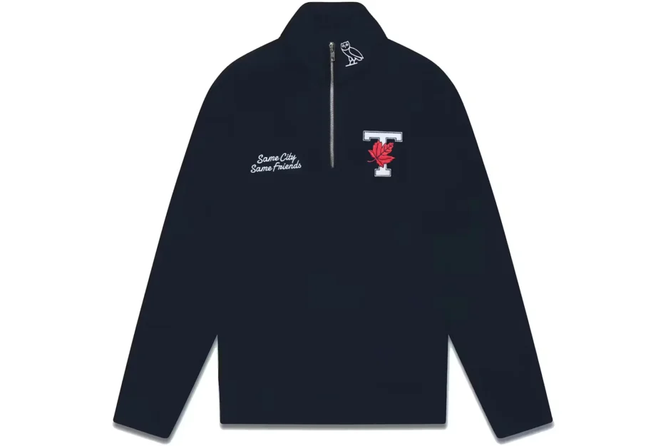 OVO x University of Toronto Quarter Zip Sweatshirt